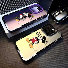 Mickey & Minnie Cartoon Soft iPhone Case