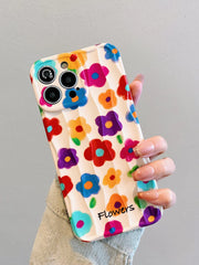 Summer Garden Floral Oil Painting Phone Case