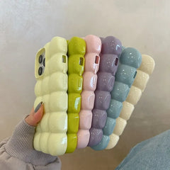 Cute 3D Block Candy Color Case for iPhone