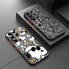 Snoopy Astronaut Cartoon Case for Samsung Galaxy