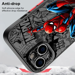 Cartoon Spider-Man iPhone Case