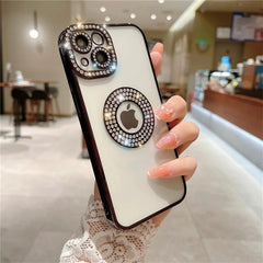 Diamond Glitter Plating Case for iPhone