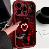 Red Scenery Phone Case for iPhone