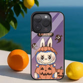 Cartoon Labubu Glossy Phone Case