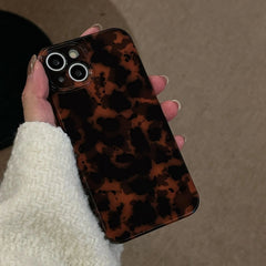 Retro Leopard Print Phone Case