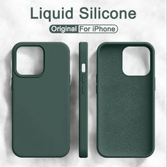 Liquid Silicone Shockproof Case for iPhone