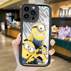 Cute Minions Cartoon iPhone Case