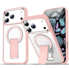 Matte Clear Magnetic Folding Stand Phone Case