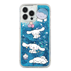 Kuromi Cinnamoroll Glitter Quicksand Phone Case