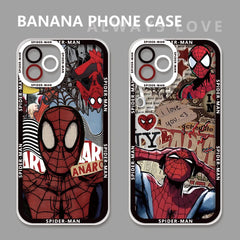 Marvel Spider-Man Clear Shockproof iPhone Case