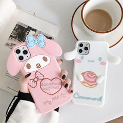 Cartoon My Melody & Cinnamoroll Phone Case