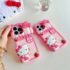 Hello Kitty Dessert Story Phone Case with Strap