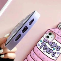 3D Cartoon Water Bottle Case for iPhone