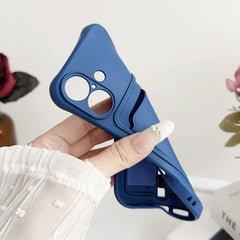 Silicone Wallet Phone Case for iPhone