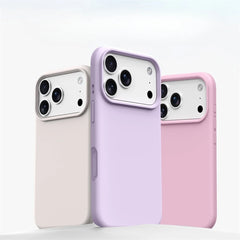 Liquid Silicone iPhone Case Magnetic Soft Touch Slim Matte Cover