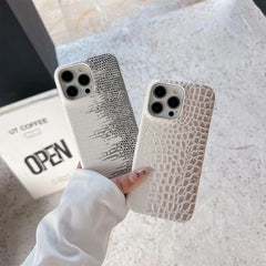 iPhone Leather Pattern Hard Case