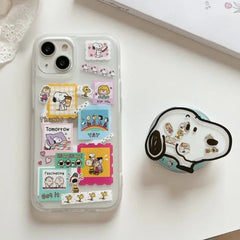 Snoopy Charlie Brown Magnetic Phone Case