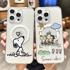 Snoopy Magnetic Samsung Phone Case