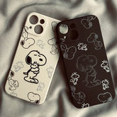 Snoopy Puppy Cartoon Phone Case for iPhone