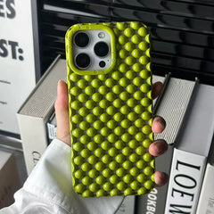 Green Pearl Hollow TPU Phone Case