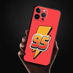 Disney Lightning McQueen Logo Phone Case for iPhone