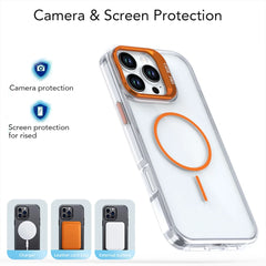 Clear MagSafe Case with Hidden Camera Kickstand
