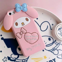 3D My Melody Silicone Case for iPhone