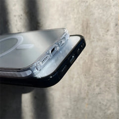 Magnetic Clear Anti-Fall Case for iPhone
