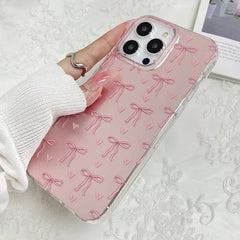 Butterfly Bow Print Phone Case