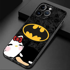 Hello Kitty × Batman iPhone Case