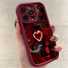 Red Scenery Phone Case for iPhone