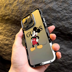 Mickey & Minnie Cartoon Soft iPhone Case