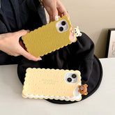 Rilakkuma Bear Sandwich Silicone Case