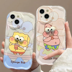 SpongeBob TPU Cartoon Case For iPhone