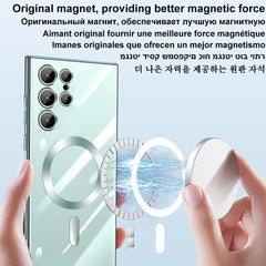 Magnetic Plating Magsafe Case for Samsung Galaxy