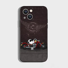 Cartoon Snoopy Soft Silicone Phone Case