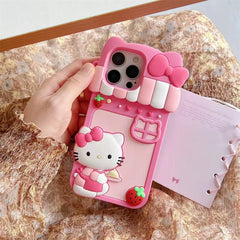 Hello Kitty Dessert Story Phone Case with Strap