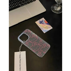 Big Hello Kitty Pink Bow Y2K Case for iPhone