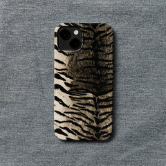 Luxury Tiger Skin Silicone Phone Case for iPhone