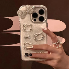 Luxury Diamond Bow Glitter Case for iPhone