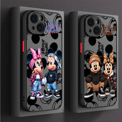 Disney Mickey & Minnie Matte iPhone Case