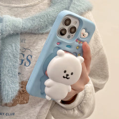 3D Nagano Bear Phone Case