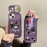 Sanrio Kuromi Flip Mirror iPhone Case