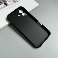 Full Black Matte Silicone Case for iPhone