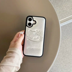 Sanrio Hello Kitty Embossed Leather Phone Case