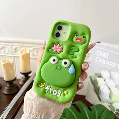 3D Frog Phone Case