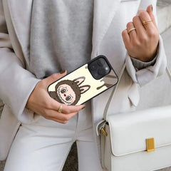 Cartoon Labubu iPhone Case