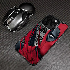 Spider-Man Half Face Soft iPhone Case