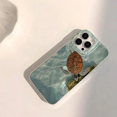 Turtle Seaside Pattern Phone Case for iPhone