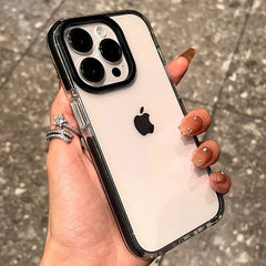 Transparent Shockproof Case for iPhone
